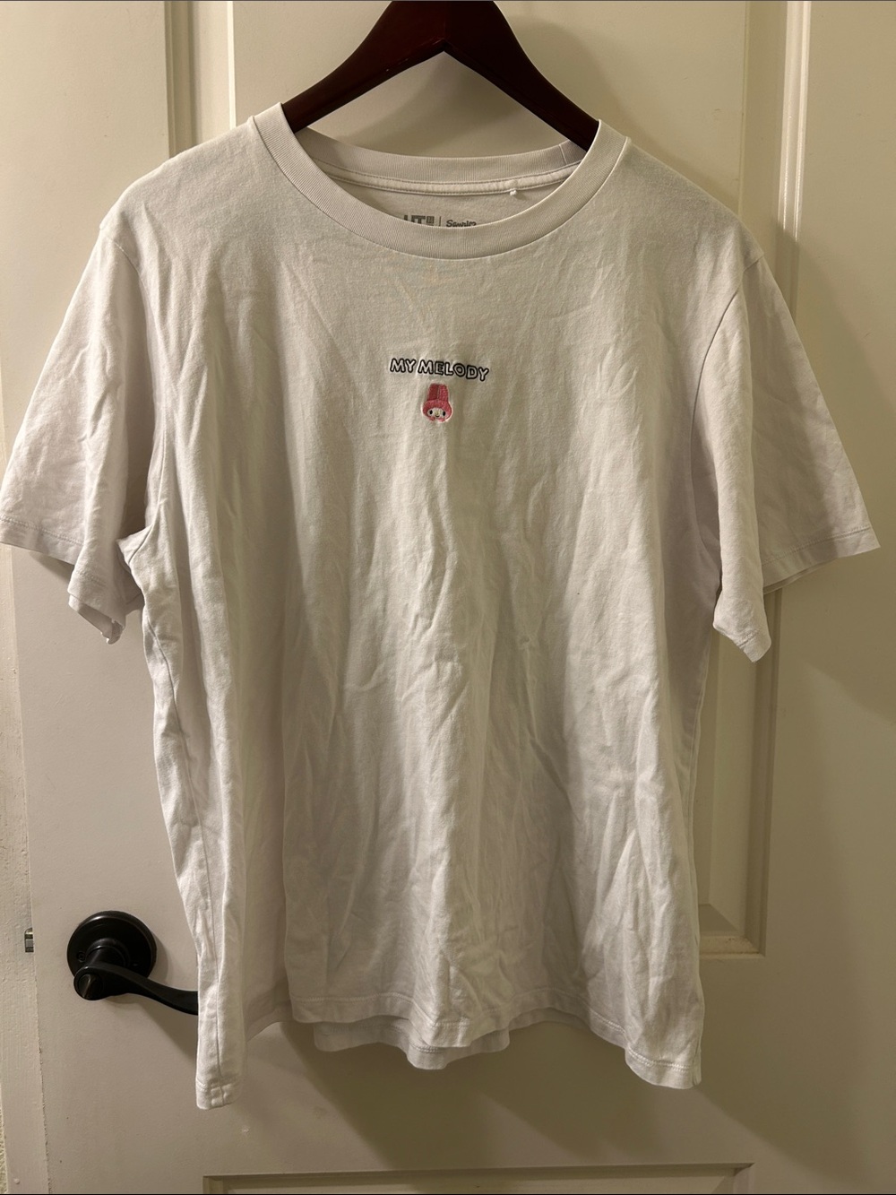 Uniqlo X Sanrio My Melody White Tee, Sz XL